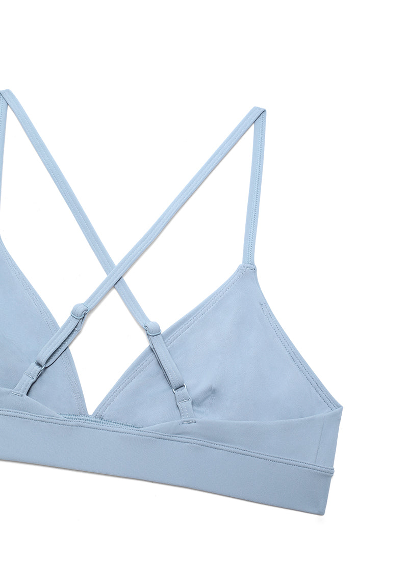 Nakedfeel Double Lined Triangle Strappy Sports Bra