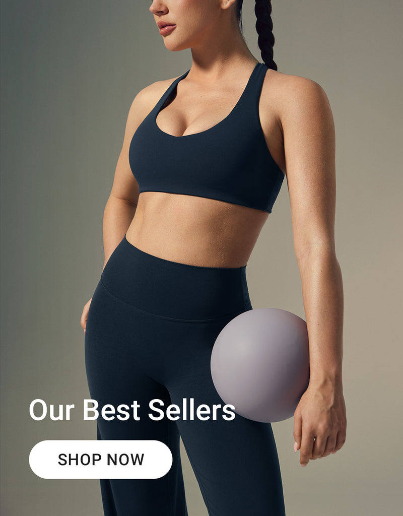 WERTHY COMBINATION YOGA TOP ブラック×ベージュ　S CRZ YOGA Butterluxe Womens V Neck Camisole Yoga Padded Sports Bra