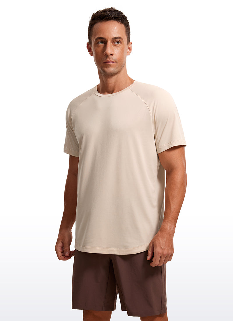 Lightweight Quick Dry Short sleeves Round Neck