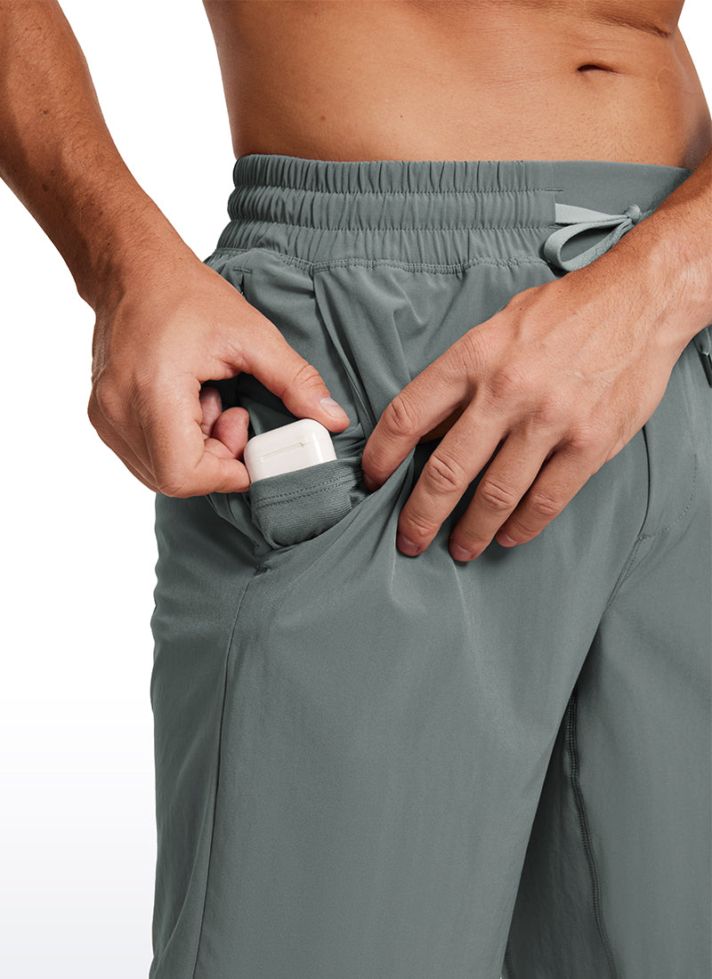 Shorts athlétiques rapides pour hommes avec poches 9 ''