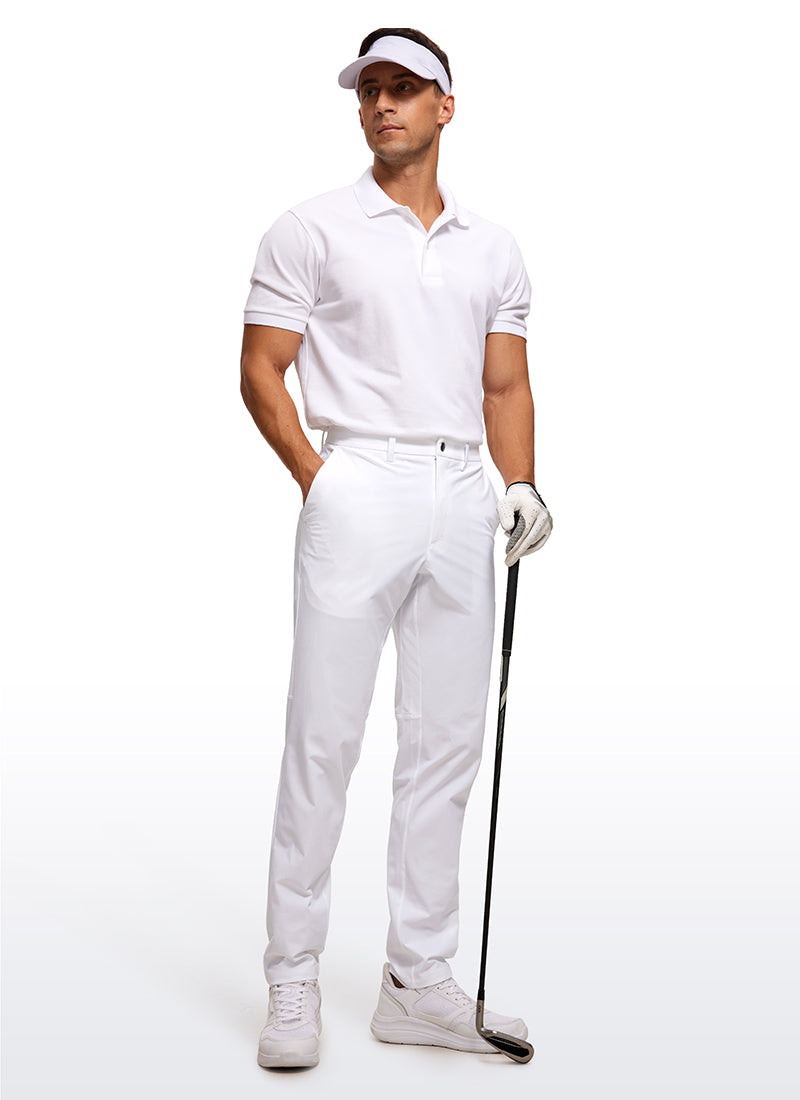 Pantalon de golf coupe classique confortable toute la journée 34''