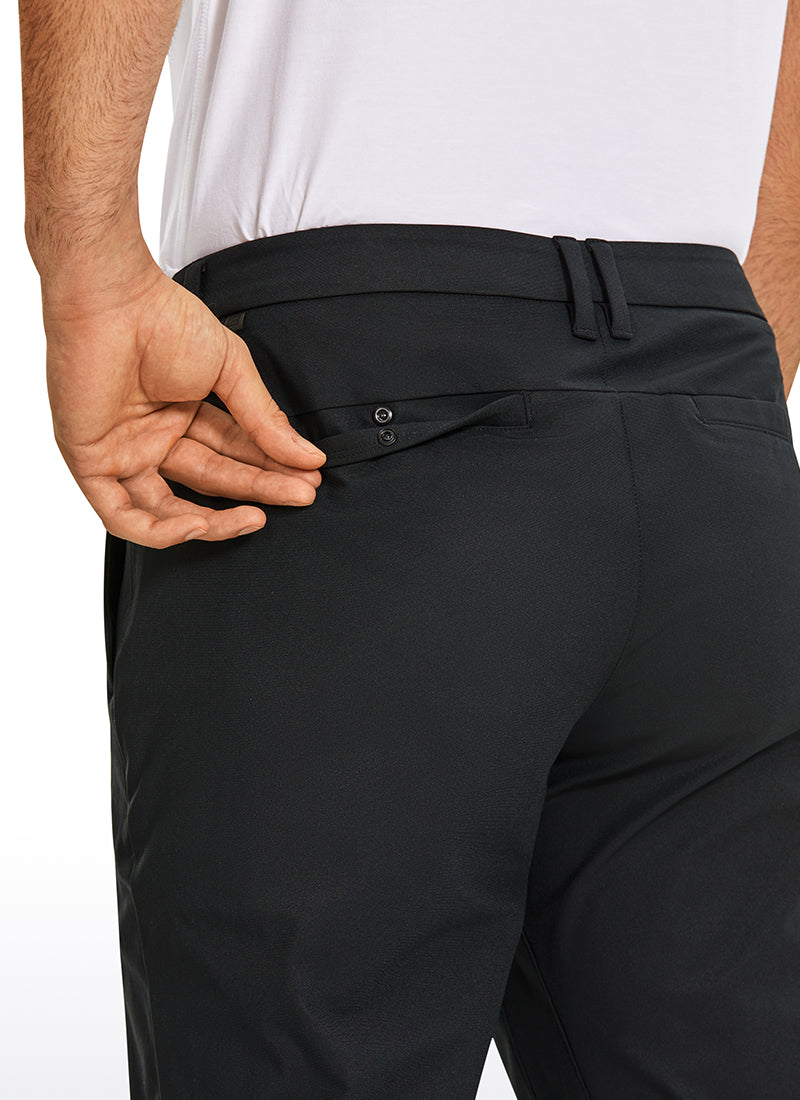 Pantalon de golf coupe classique confortable toute la journée 34''