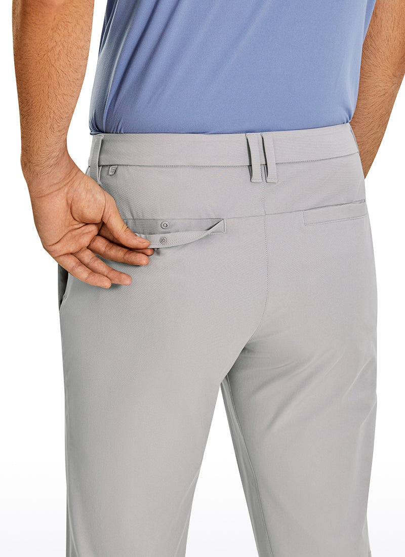 Pantalon de golf coupe classique confortable toute la journée 34''