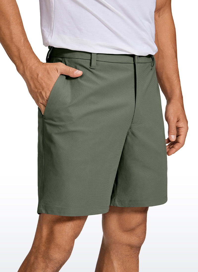 All-Day Comfy Golf Shorts with Pockets 7''