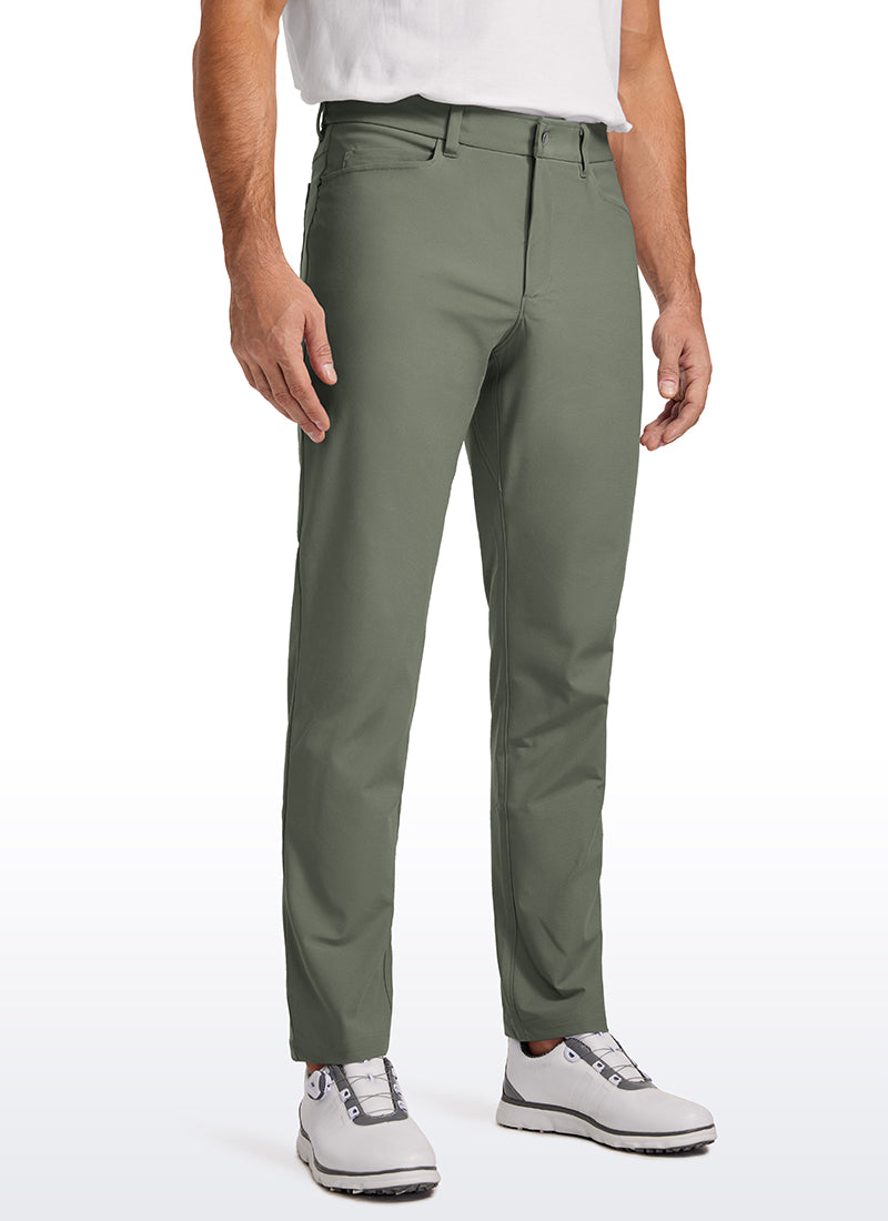 olive green mens dress pants Dark Green Slim Fit Suit Pants main image 1