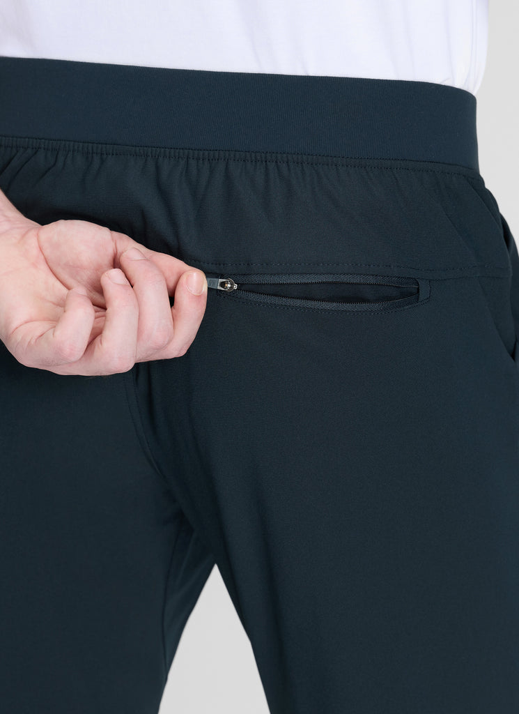 CRZ YOGA Man's  All-Day Comfy Golf Pocket Slim Fit Pant 28" True Navy