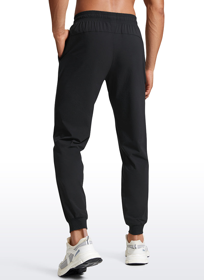 Pantalon de jogging léger avec poches zippées 29'' 