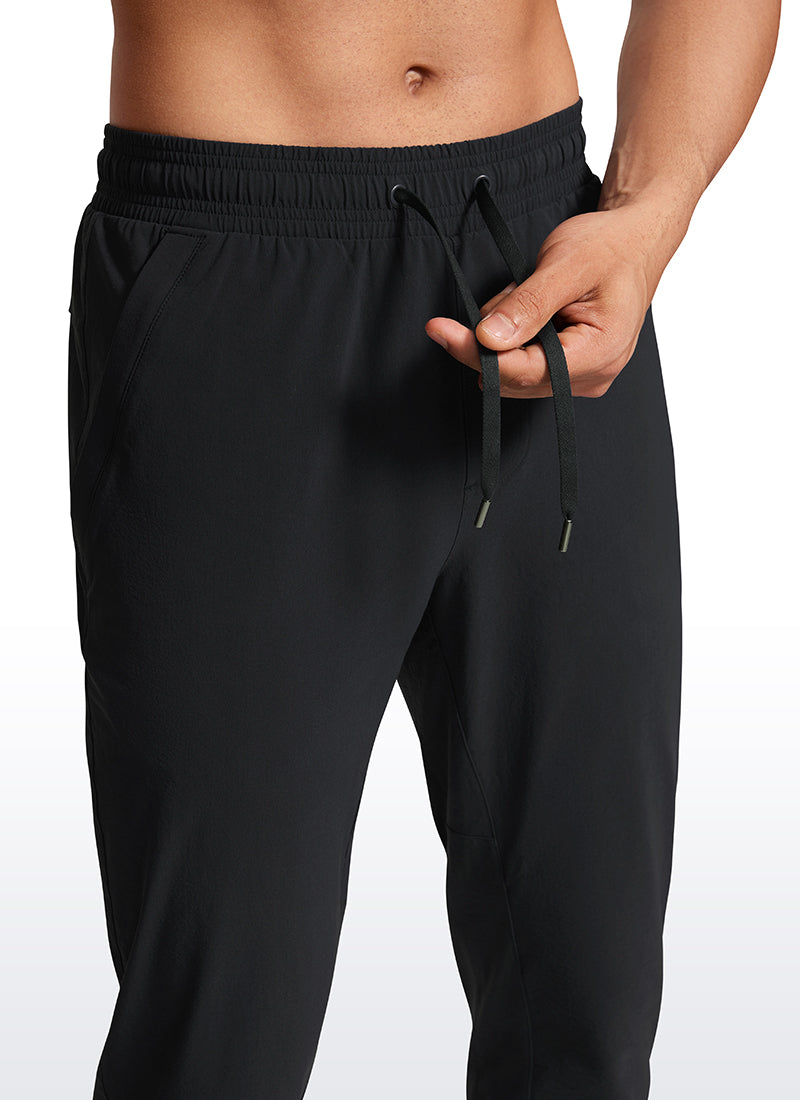 Pantalon de jogging léger avec poches zippées 29'' 