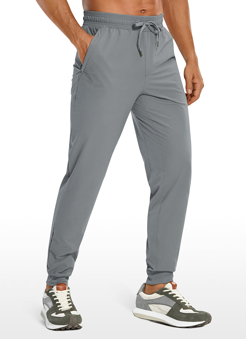 Pantalon de jogging léger avec poches zippées 29'' 