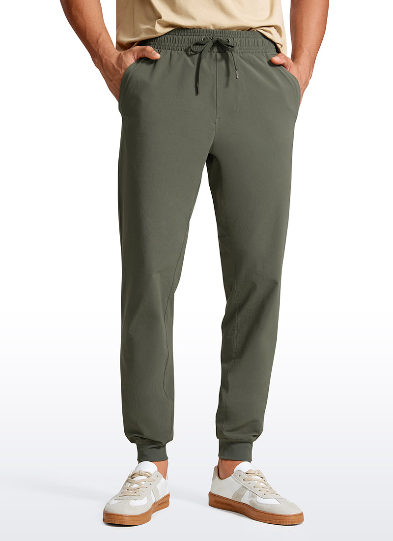 Pantalon de jogging léger avec poches zippées 29'' 