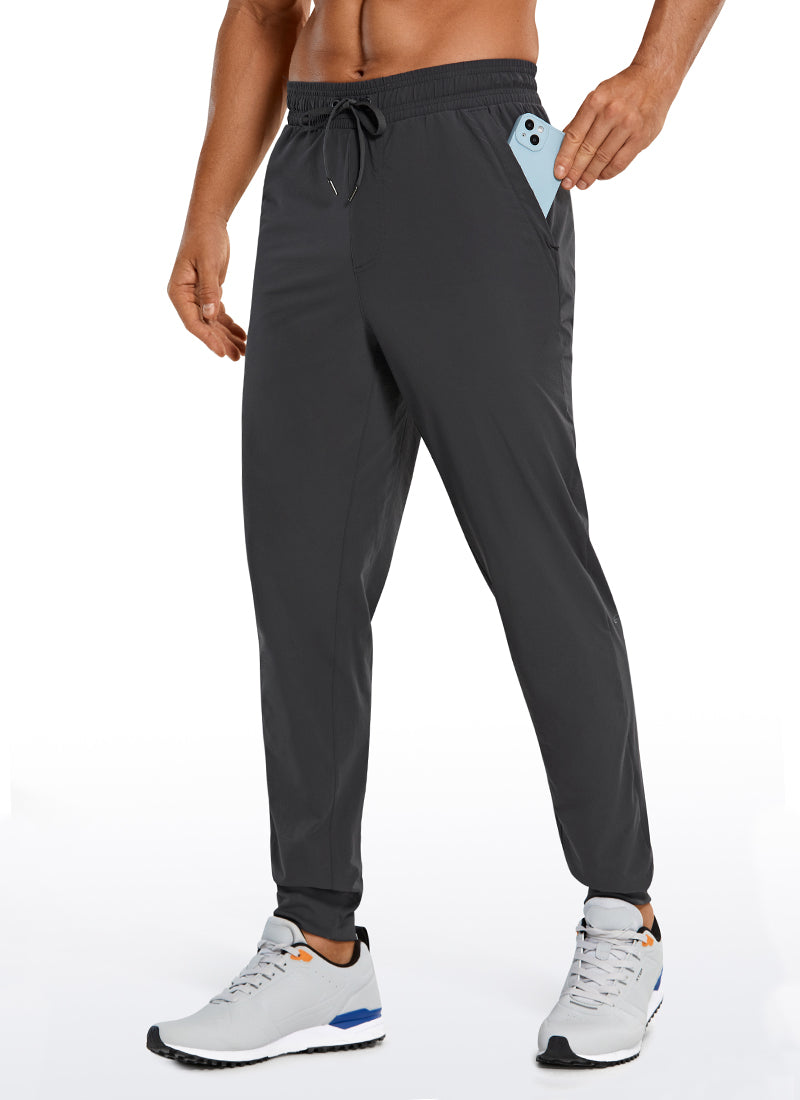 Pantalon de jogging léger avec poches zippées 29'' 