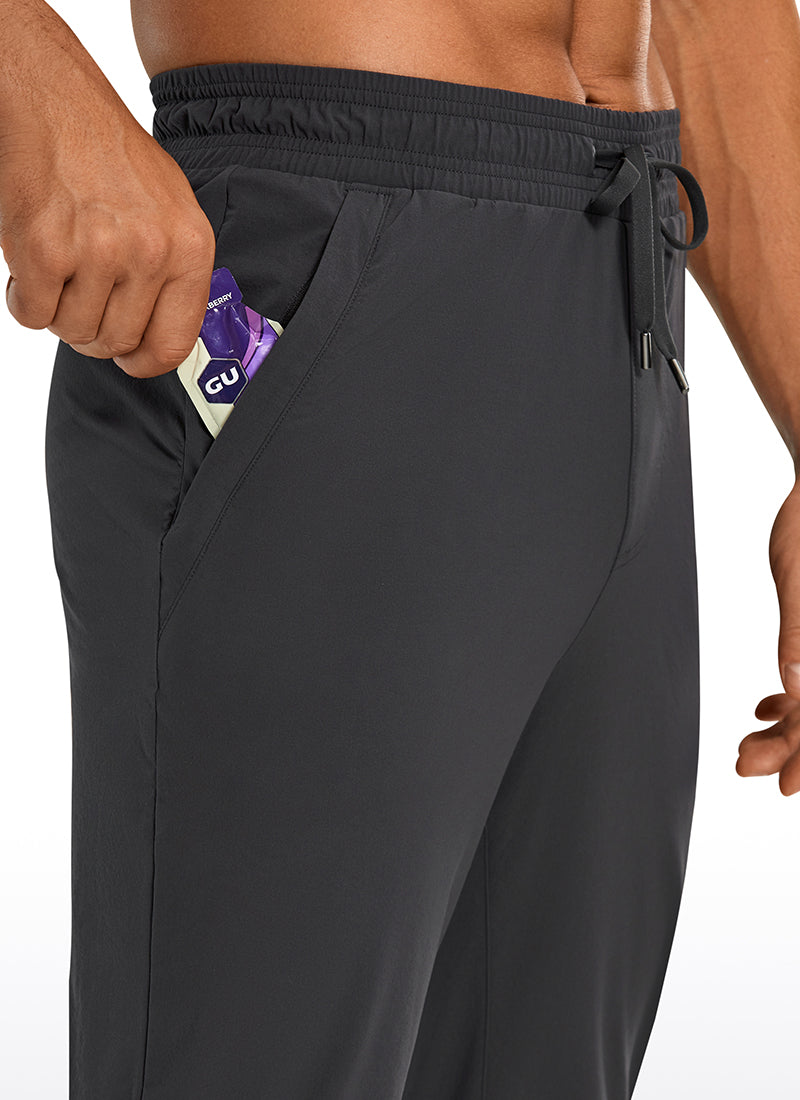 Pantalon de jogging léger avec poches zippées 29'' 