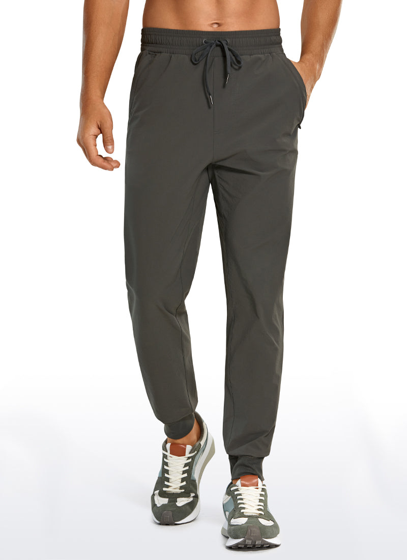 Pantalon de jogging léger avec poches zippées 29'' 