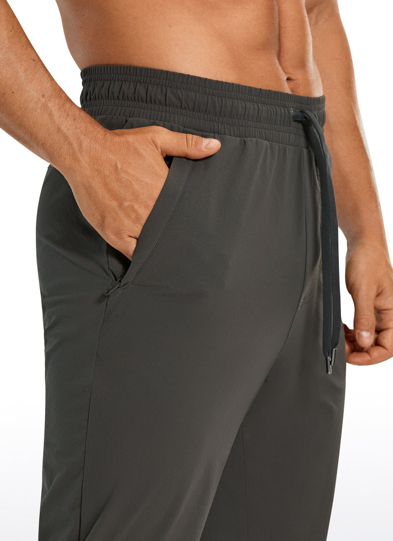 Pantalon de jogging léger avec poches zippées 29'' 