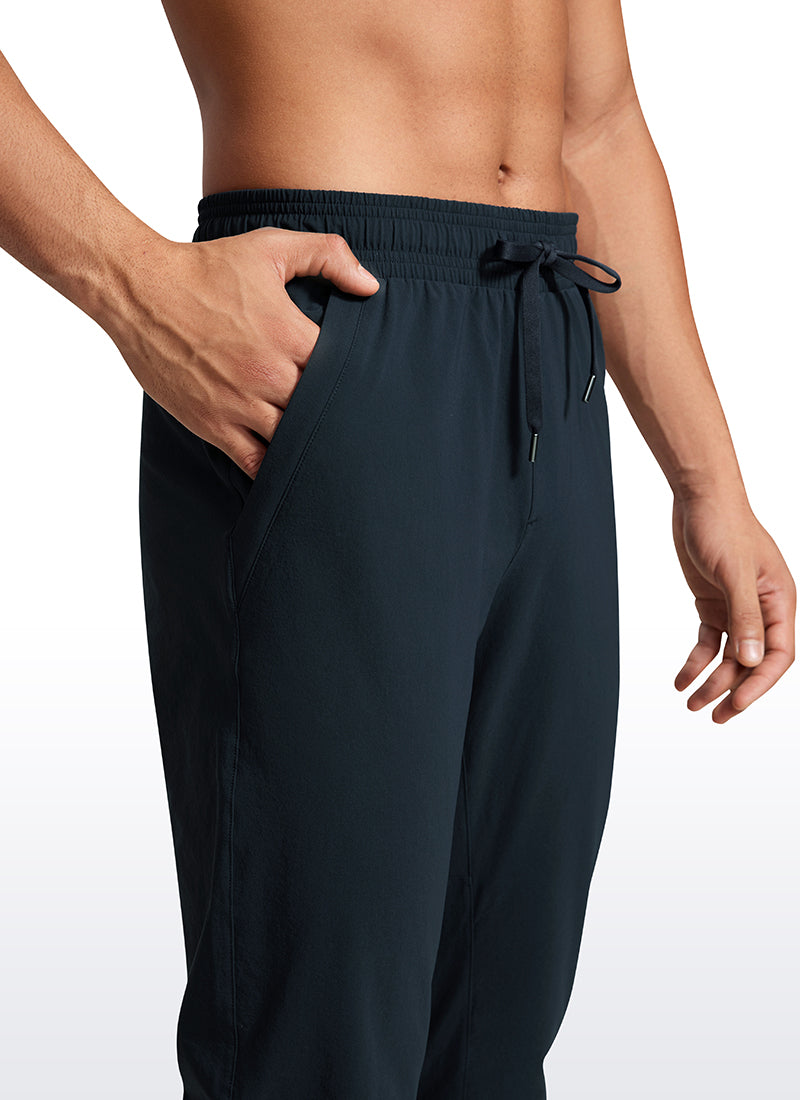 Pantalon de jogging léger avec poches zippées 29'' 