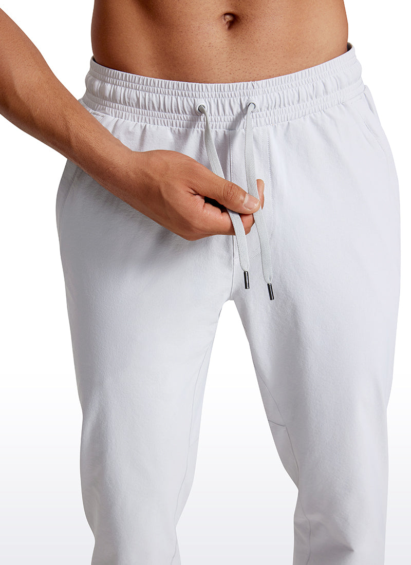 Pantalon de jogging léger avec poches zippées 29'' 