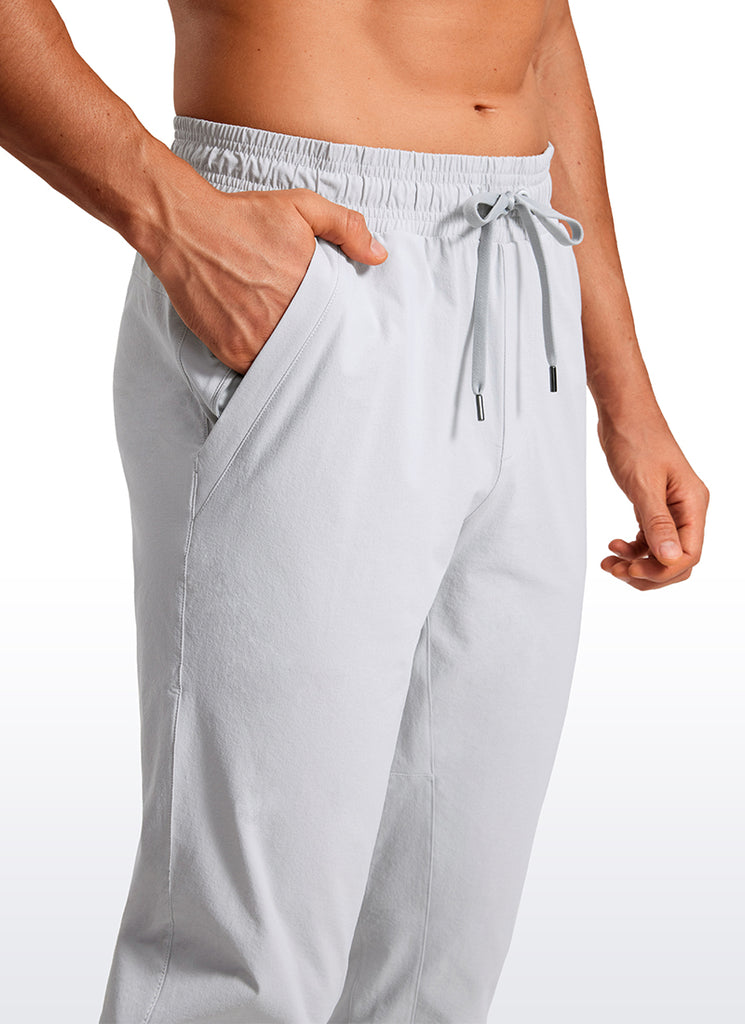 CRZ YOGA Men 31" Lightweight Water Resistant with Zip Pockets Joggers True Navy