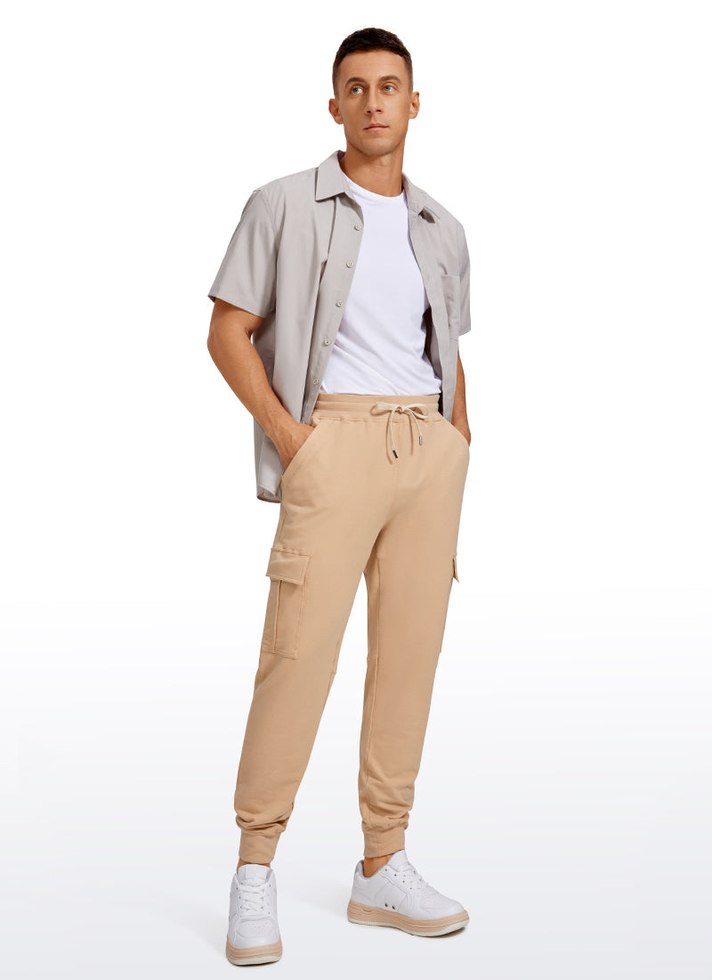 Stretch Classic-Fit Sweatpants with Multi Pockets 29