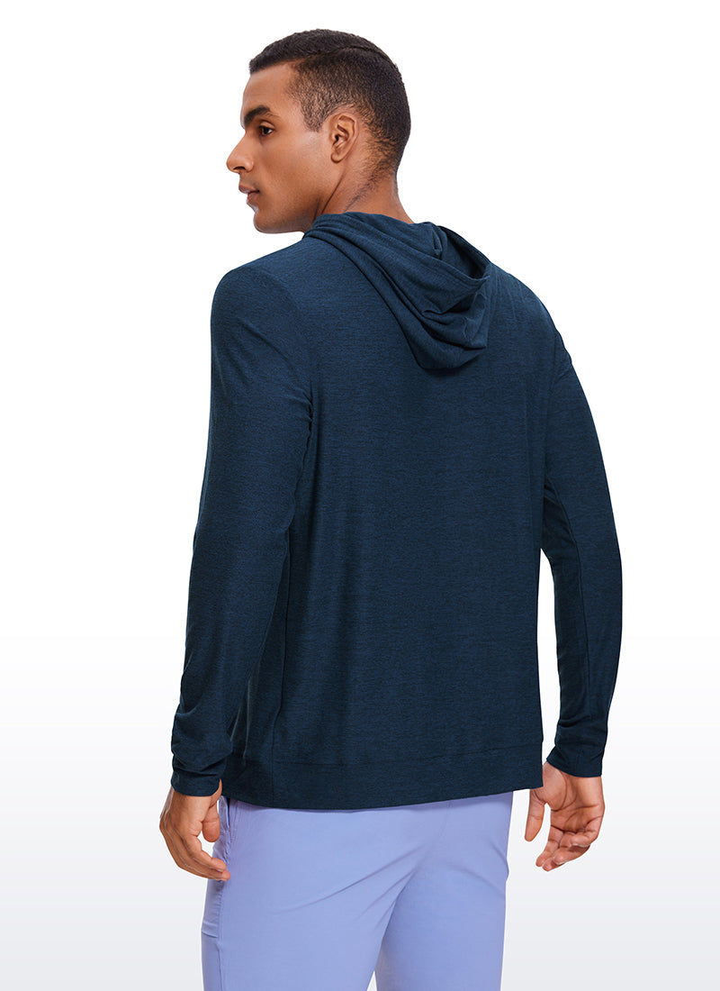 Lightweight Long Sleeve Hoodies with Pocket