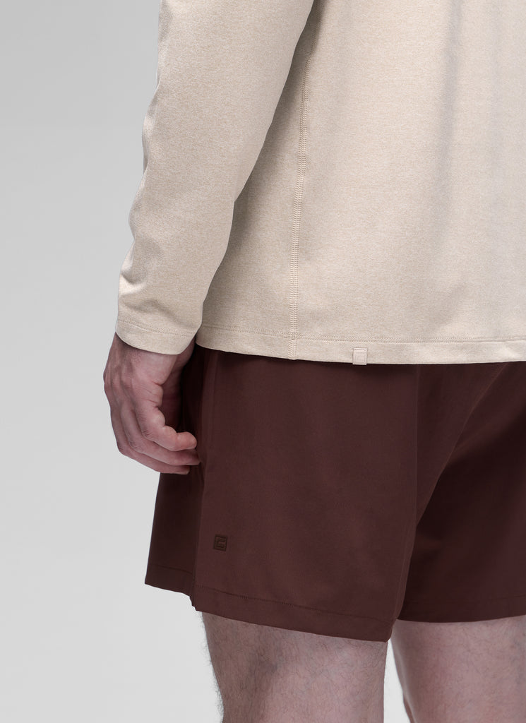 CRZ YOGA Men's Casual Classic Fit Crewneck Sweatshirts Long Sleeves Grey Sage