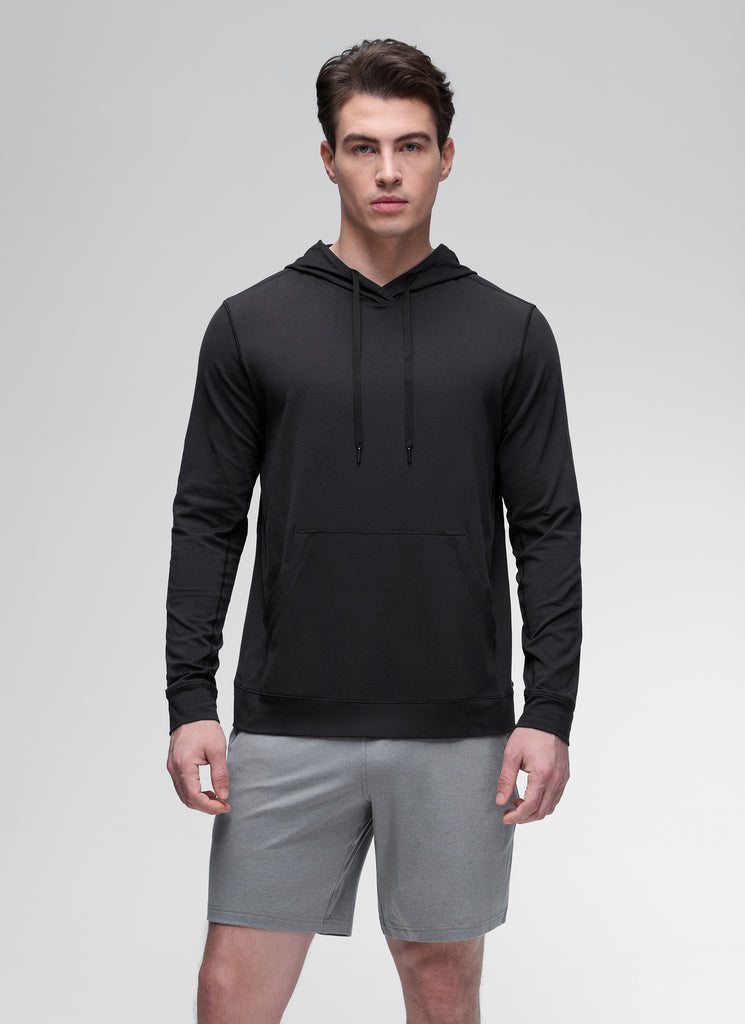 CRZ YOGA Women Casual Lightweight Pullover Hoodie Long Sleeve Mojave Tan