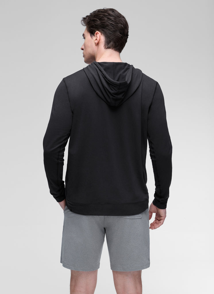 CRZ YOGA Women Casual Lightweight Pullover Hoodie Long Sleeve Mojave Tan