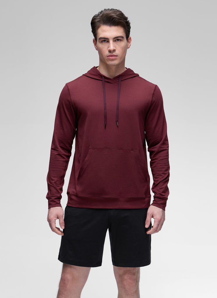 CRZ YOGA Women Casual Lightweight Pullover Hoodie Long Sleeve Grey Sage