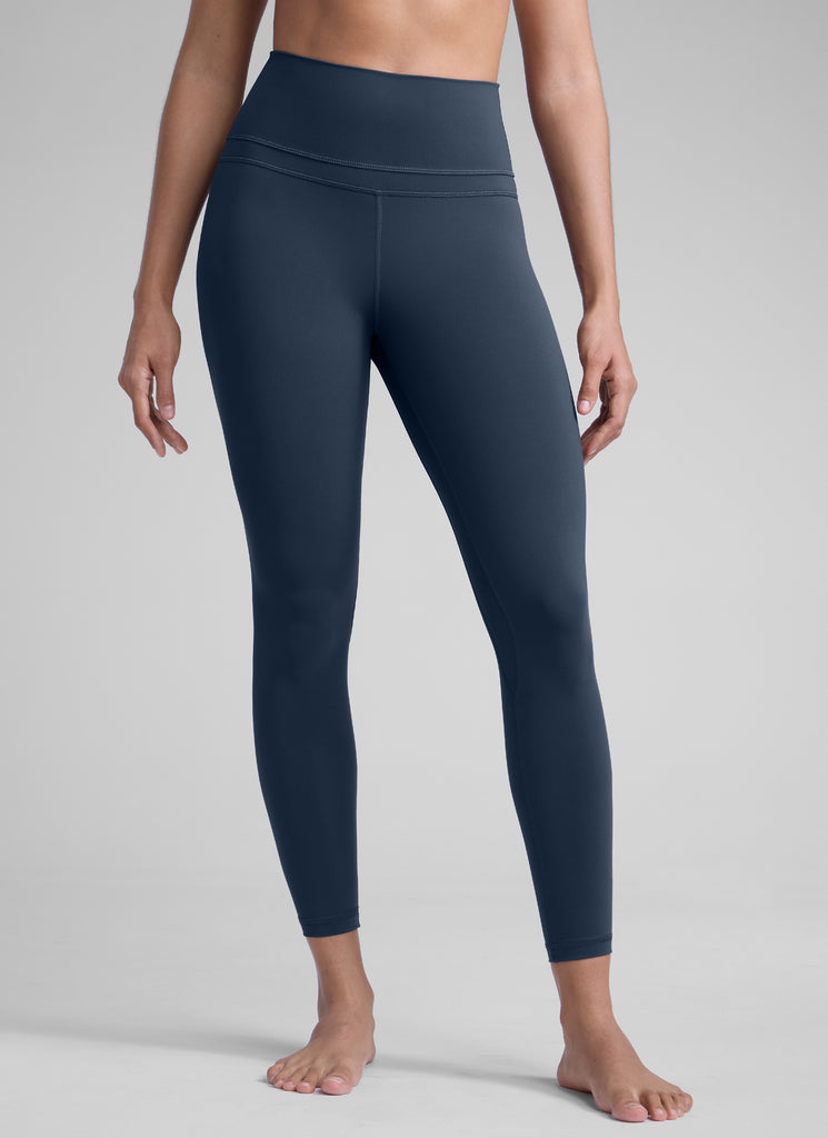 CRZ YOGA Women's Yoga Train High Rise Nakedfeel Leggings 25" 7/8 Pants Hot Fudge Brown