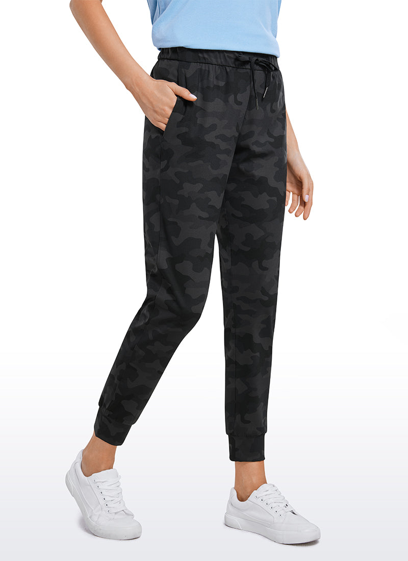 Stretch Drawstring Jogger with Pockets 27''