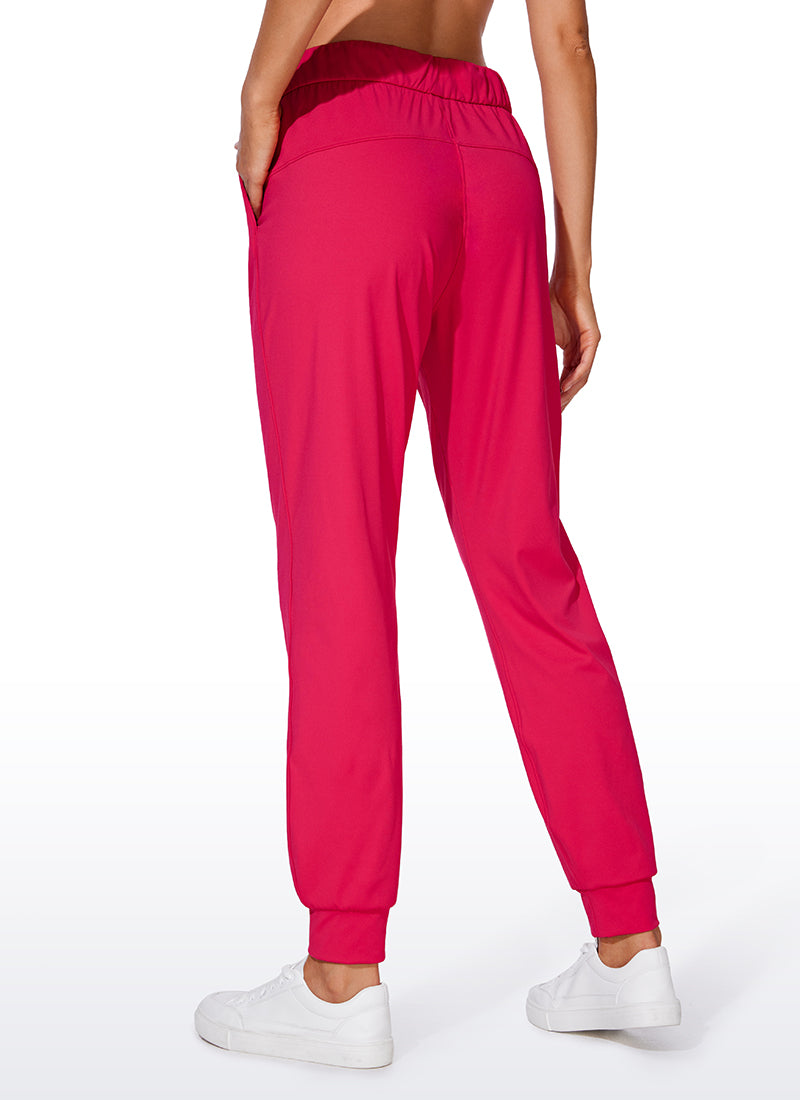 Stretch Drawstring Jogger with Pockets 27''