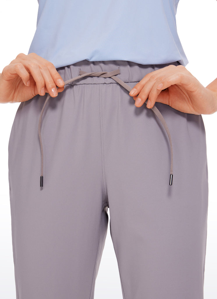 CRZ YOGA Women's Travel Slim Fit Stretch On the Travel Pants 29'' Ink Blue 2