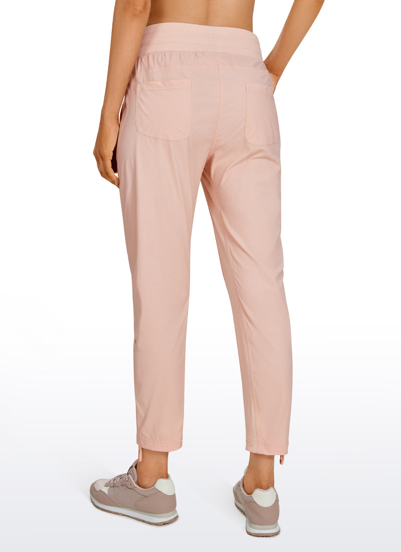 Striped Pants with Pockets 27''- Cinched Leg