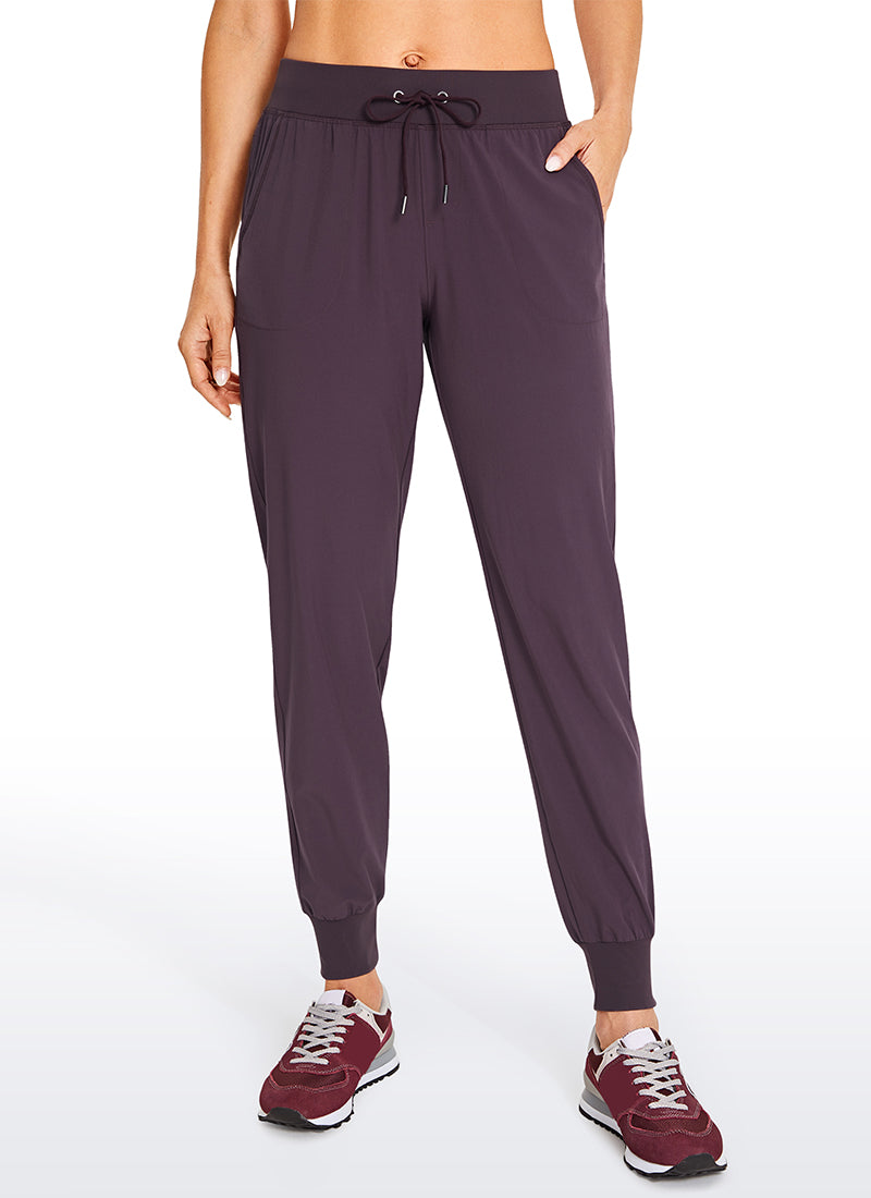 Feathery-Fit Drawstring Pocket Jogger 28''