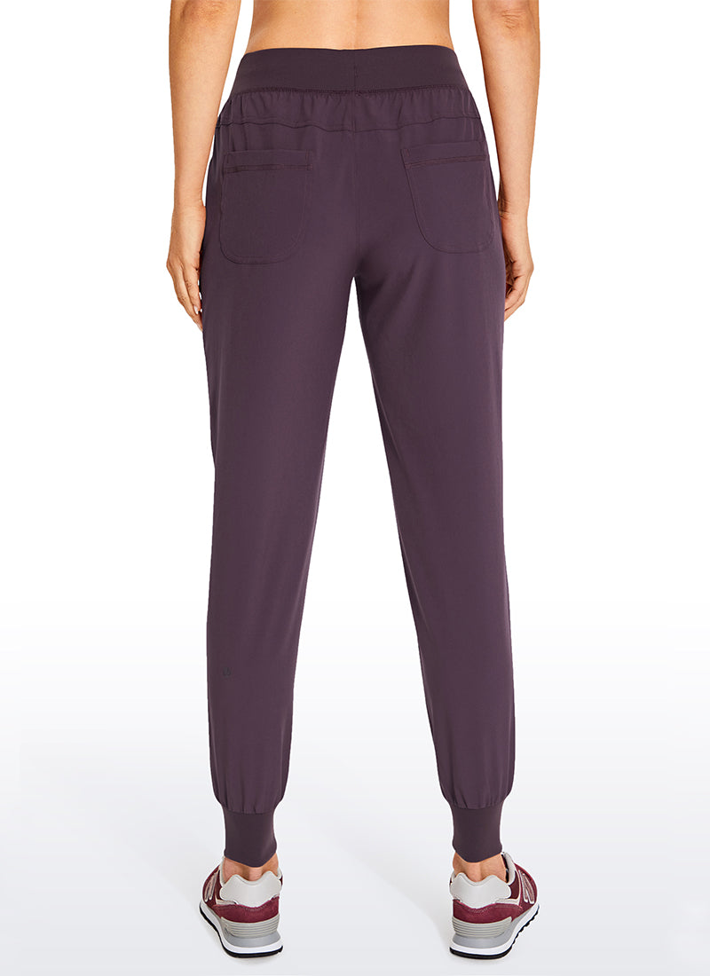 Feathery-Fit Drawstring Pocket Jogger 28''