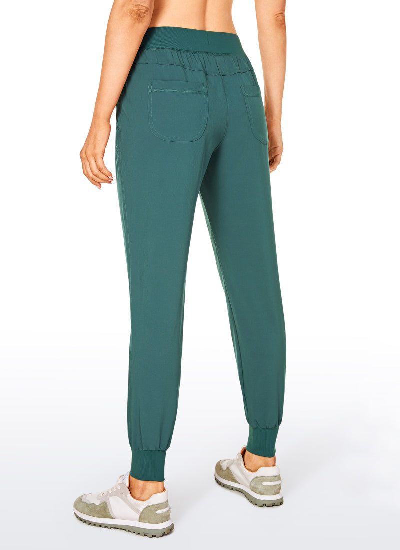 Feathery-Fit Drawstring Pocket Jogger 28''