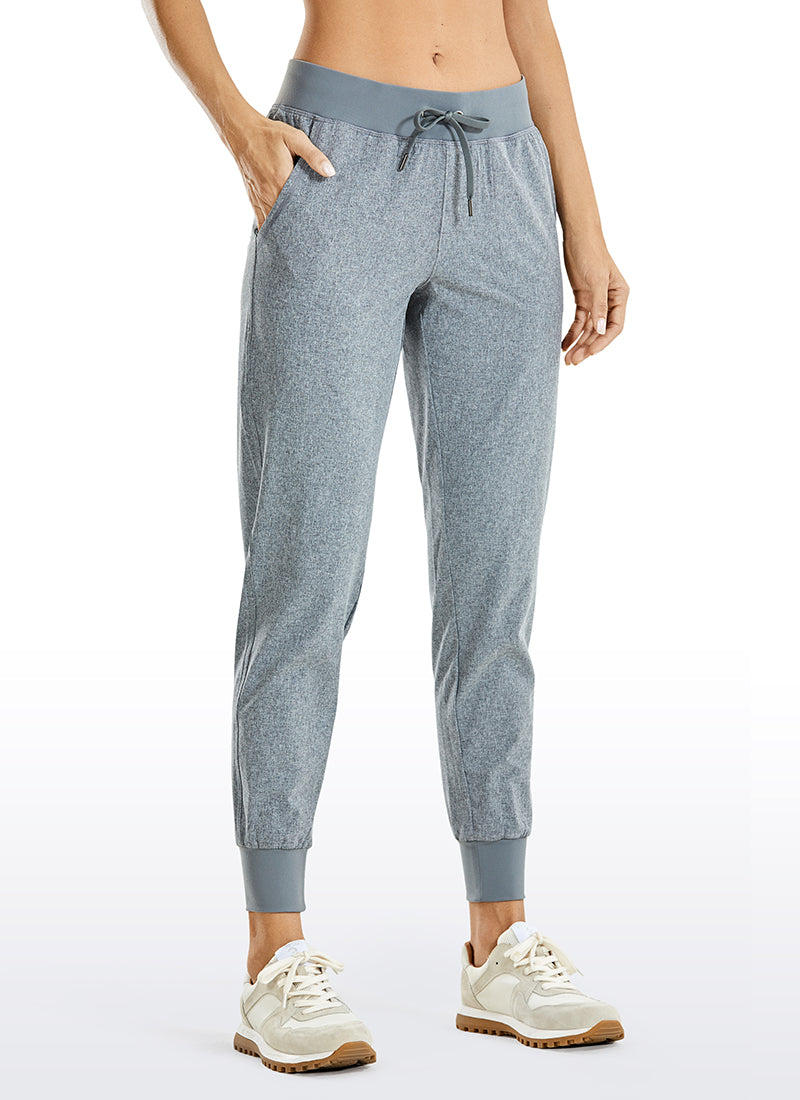 Feathery-Fit Drawstring Pocket Jogger 28''