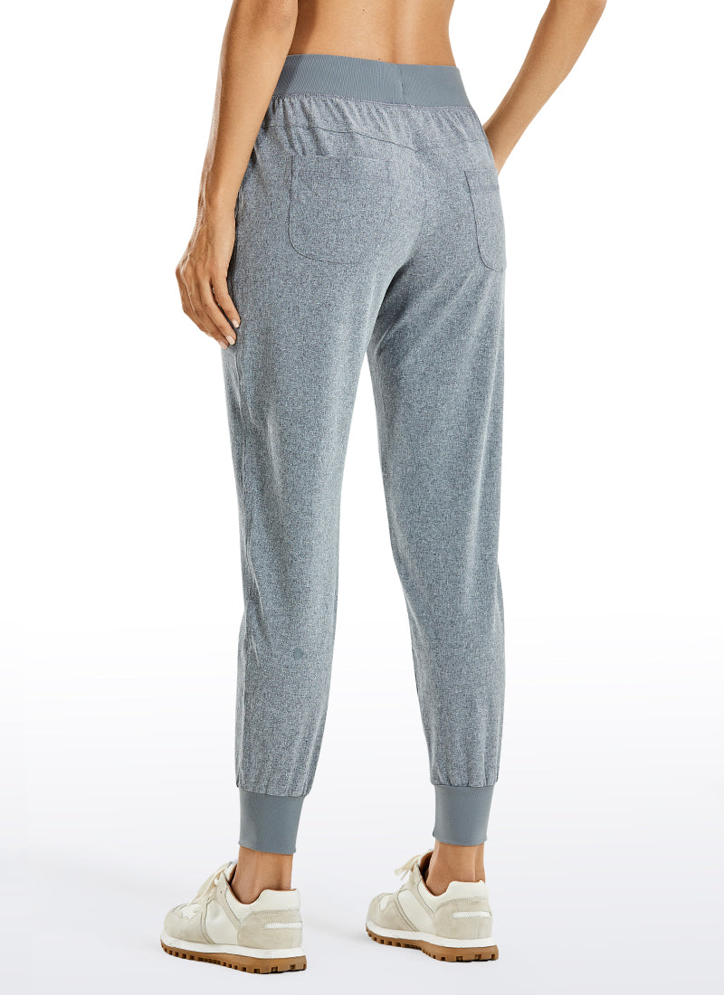 Feathery-Fit Drawstring Pocket Jogger 28''