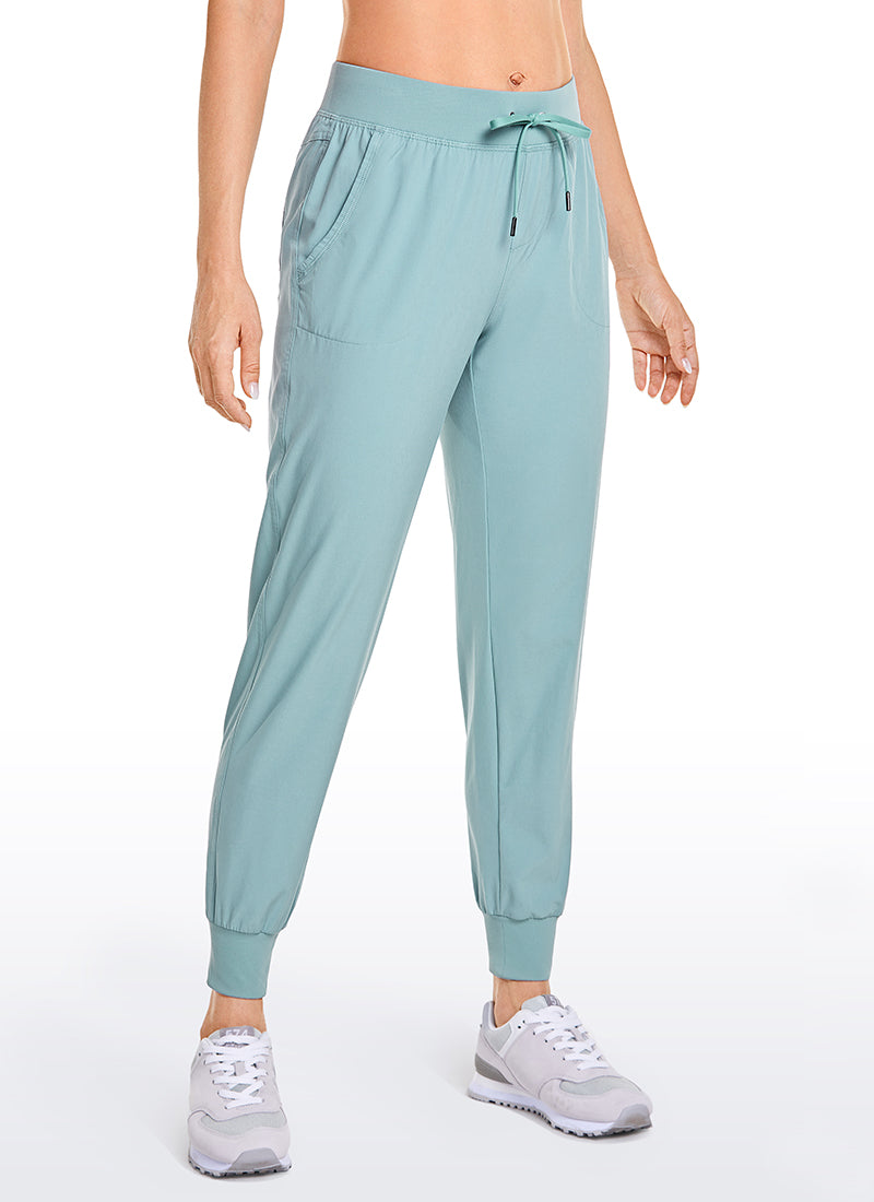 Feathery-Fit Drawstring Pocket Jogger 28''