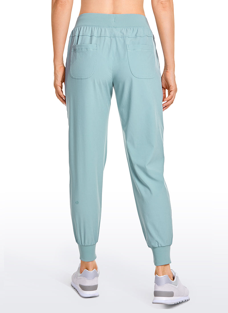 Feathery-Fit Drawstring Pocket Jogger 28''