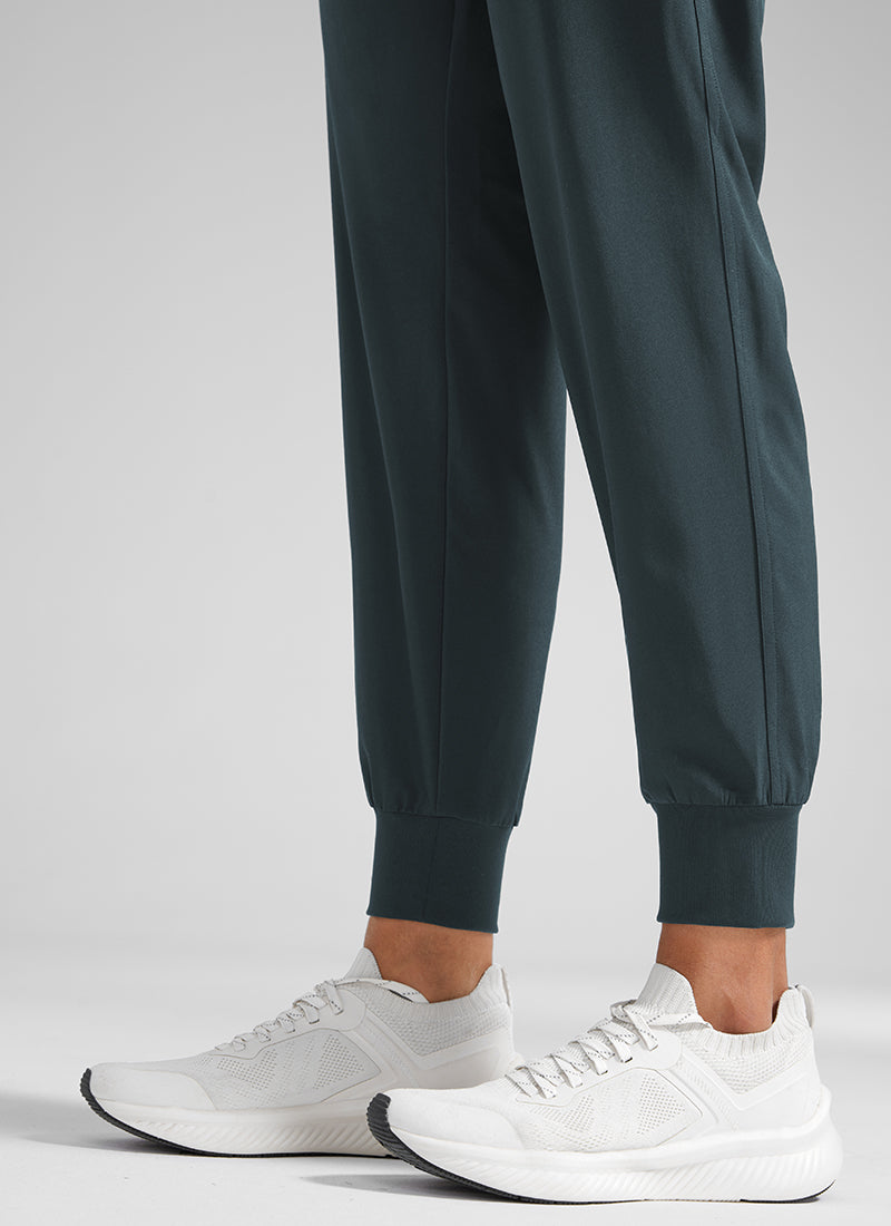 CRZ YOGA Women's Train Loose Fit Feathery-Fit Drawstring Jogger 28'' Melanite