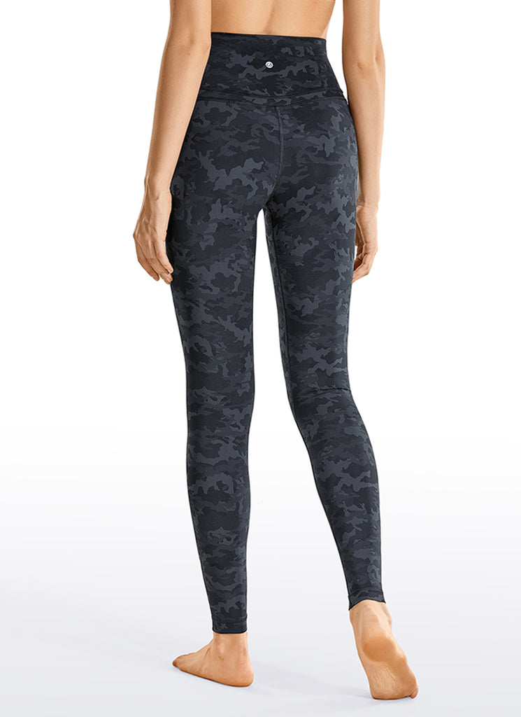 CRZ YOGA Women's Yoga Train High Rise Tall Nakedfeel Leggings 28'' Lunar Rock