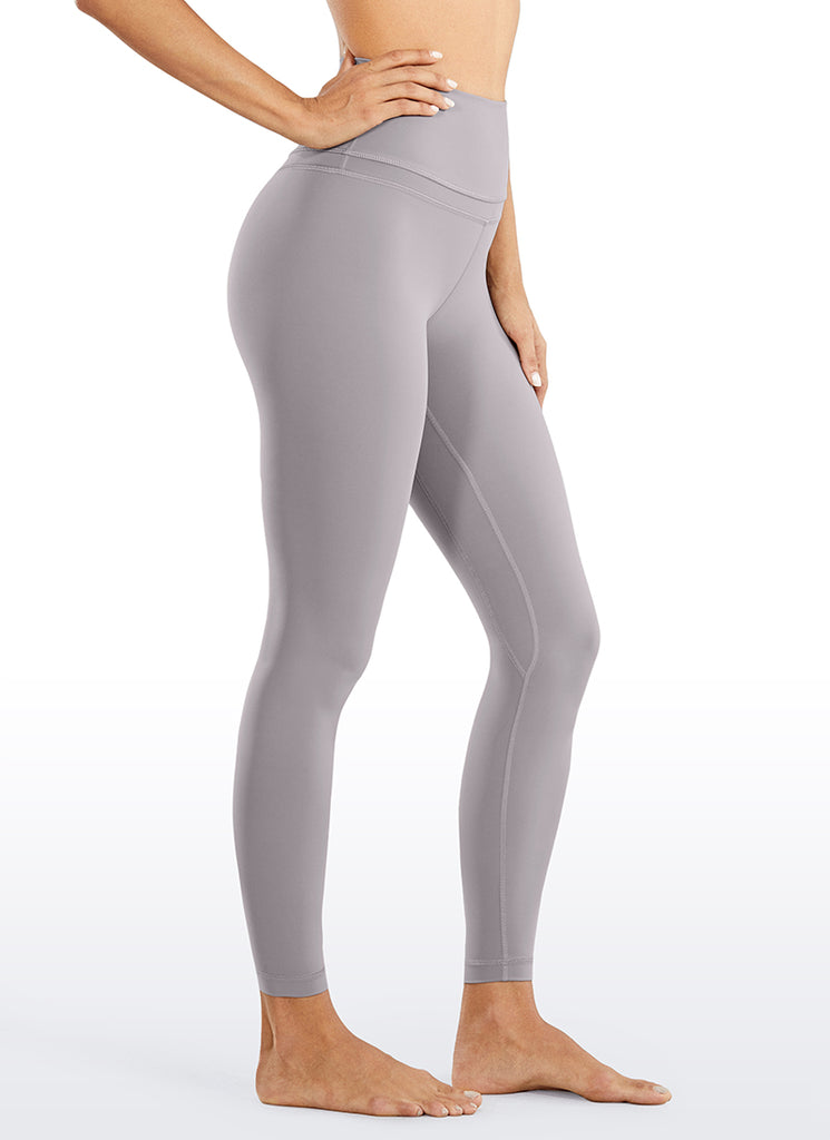 CRZ YOGA Women's Yoga Train High Rise Tall Nakedfeel Leggings 28'' Lunar Rock
