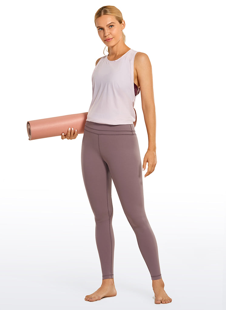 CRZ YOGA Women's Yoga Train High Rise Tall Nakedfeel Leggings 28'' Camo Multi 6