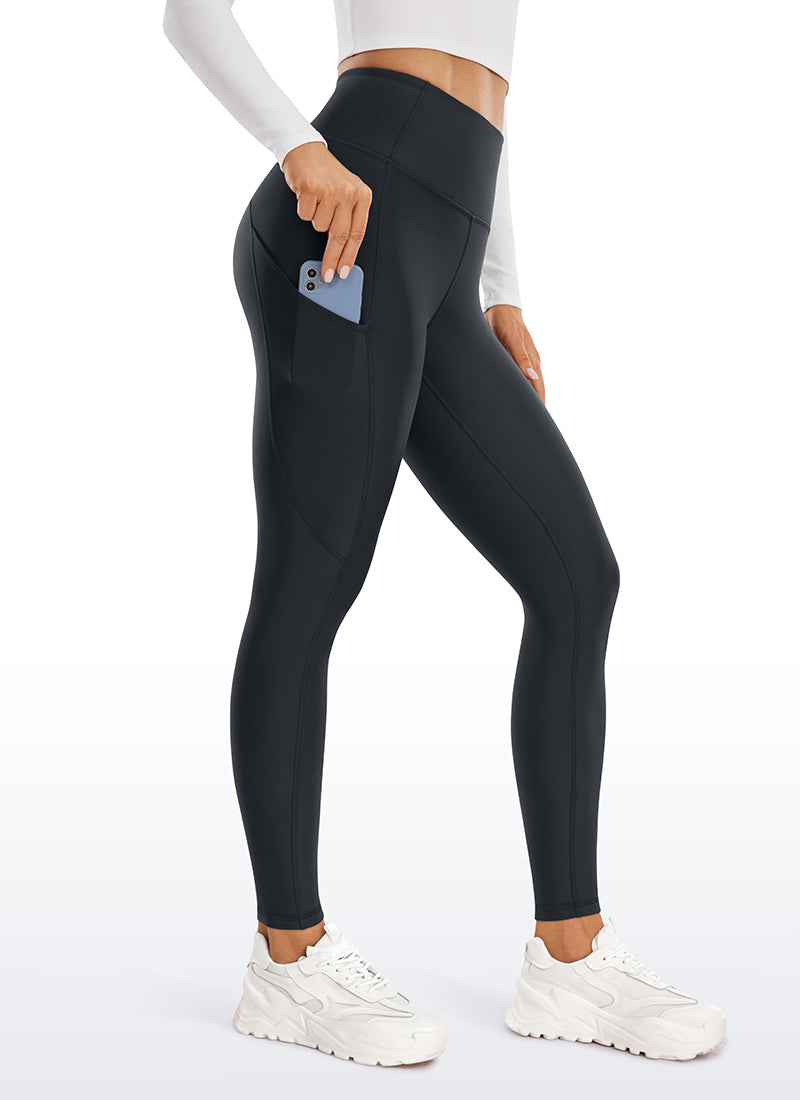 Thermal Fleece Lined Pocket Legging 28''