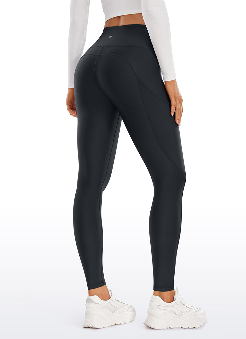 Thermal Fleece Lined Pocket Legging 28''