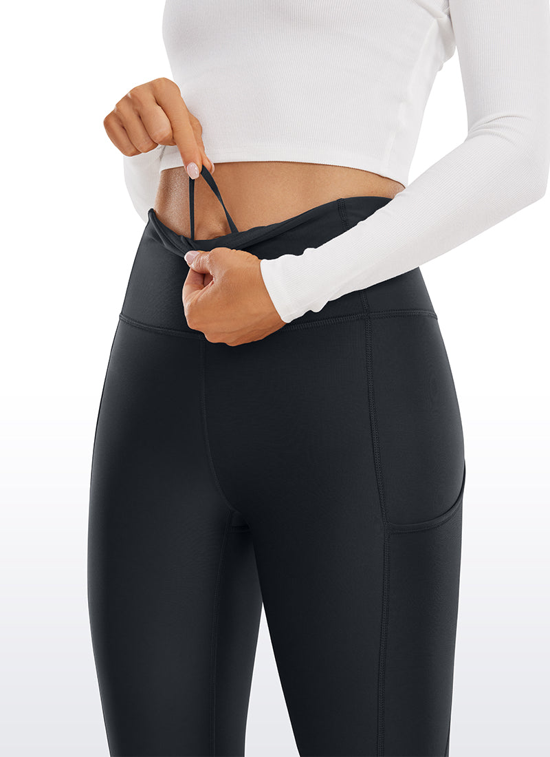 Thermal Fleece Lined Pocket Legging 28''