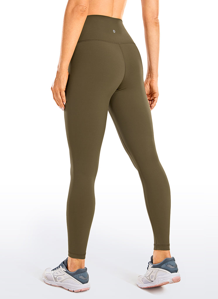 CRZ YOGA Women's Train High Rise Hugged Feel Compression Leggings 25'' Camo Multi 3