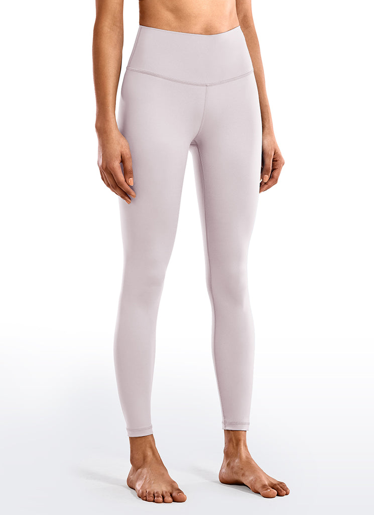 CRZ YOGA Women's Train High Rise Hugged Feel Compression Leggings 25'' Utility Blue