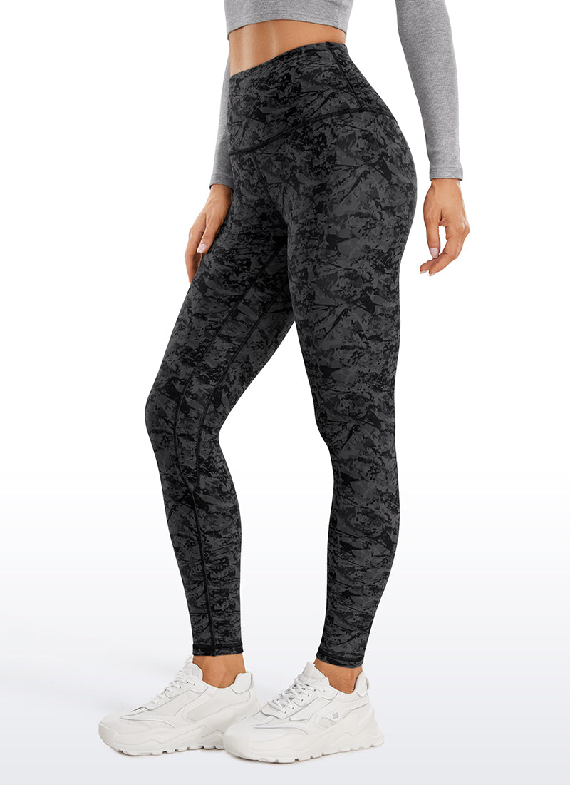 Leggings doublés en polaire thermique 28''