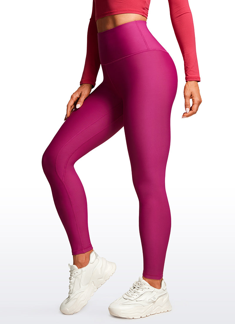 Leggings doublés en polaire thermique 28''